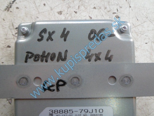 riadiaca jednotka pohonu na suzuki sx4 1,6i, 38885-79J10